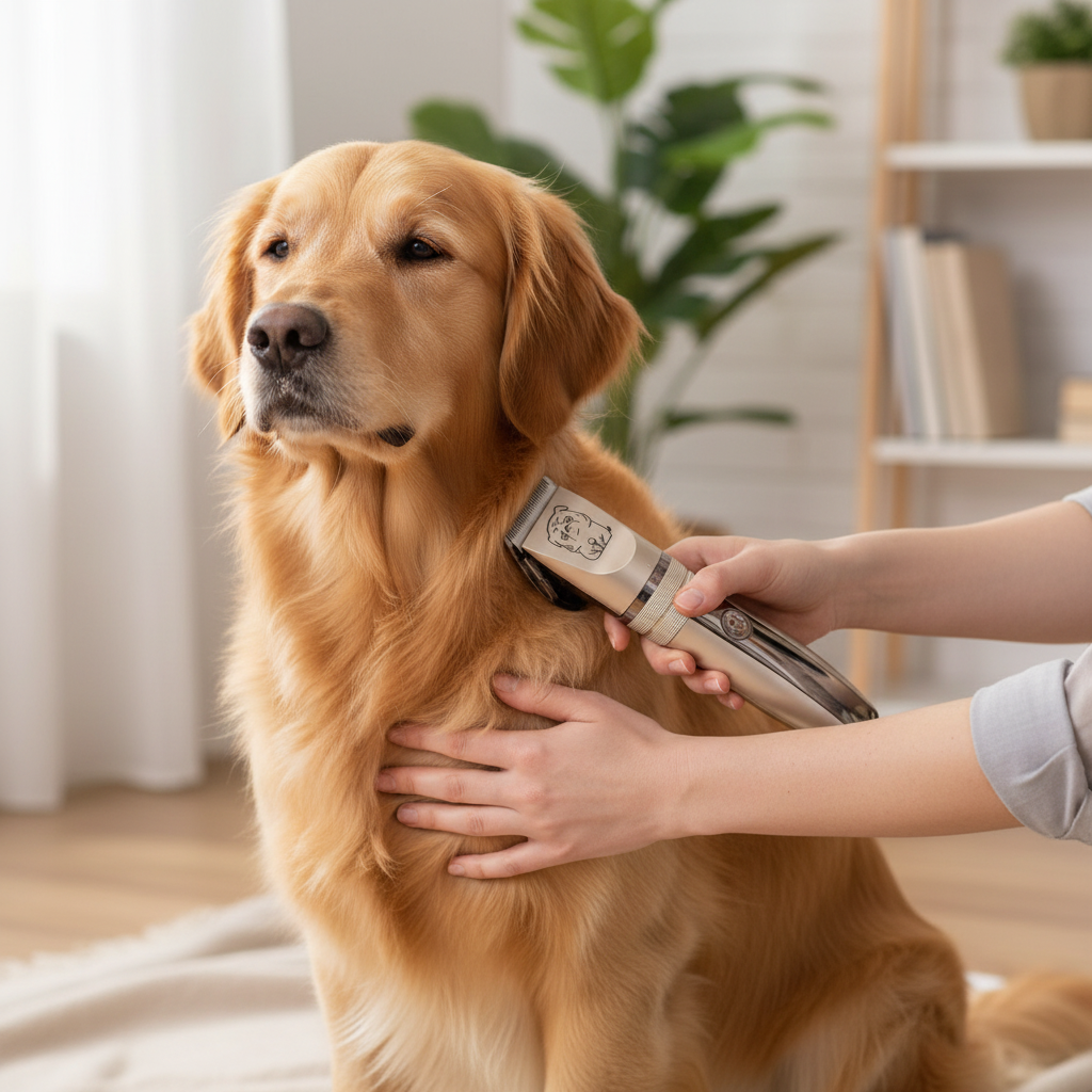 Kit profesional cortapelo inalámbrico para perros y gatos con accesorios de aseo