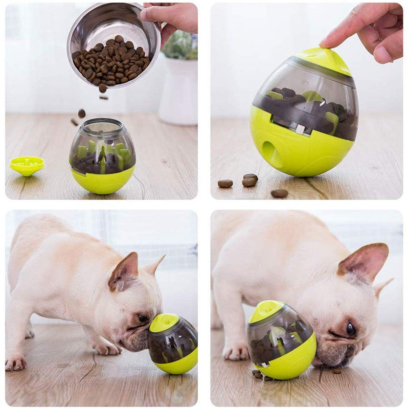 Huevo Dispensador de Comida para Perros | Comedero Lento Interactivo