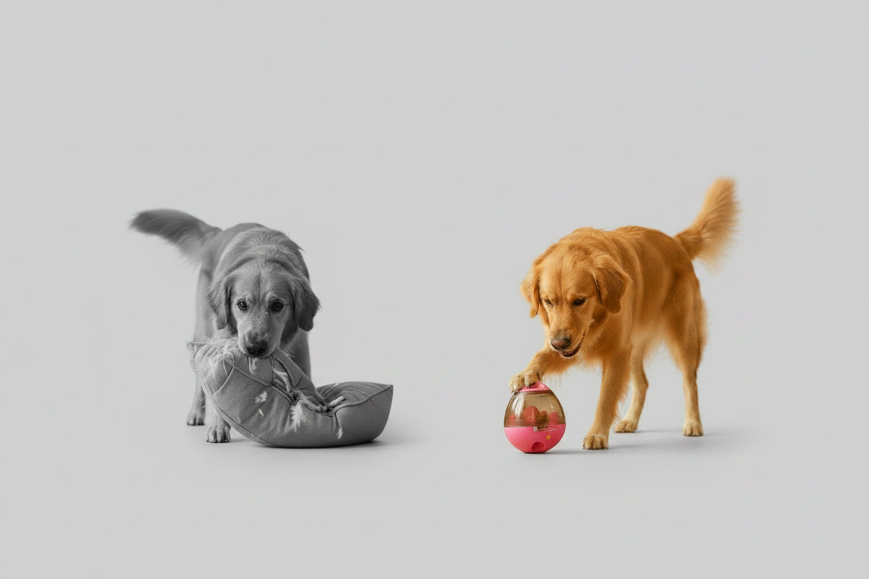 Juguete que Alimenta tu Perro (Mientras Juega)